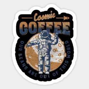 Cosmic Coffee Sticker